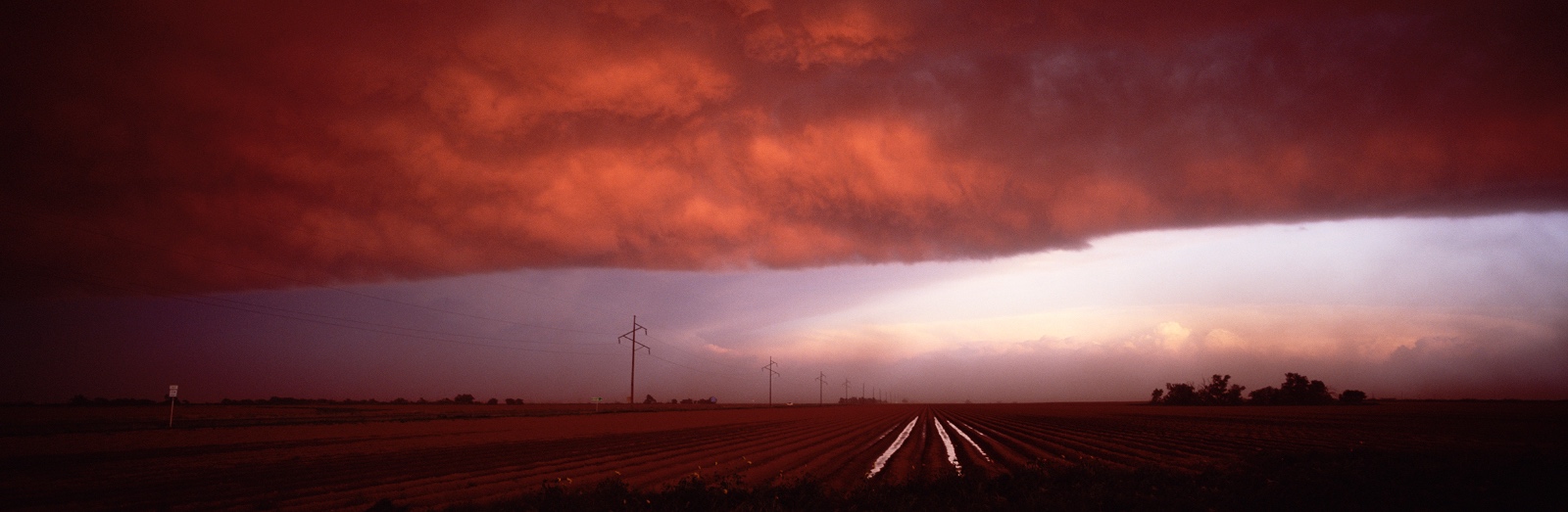 Low clouds Levelland Texas
